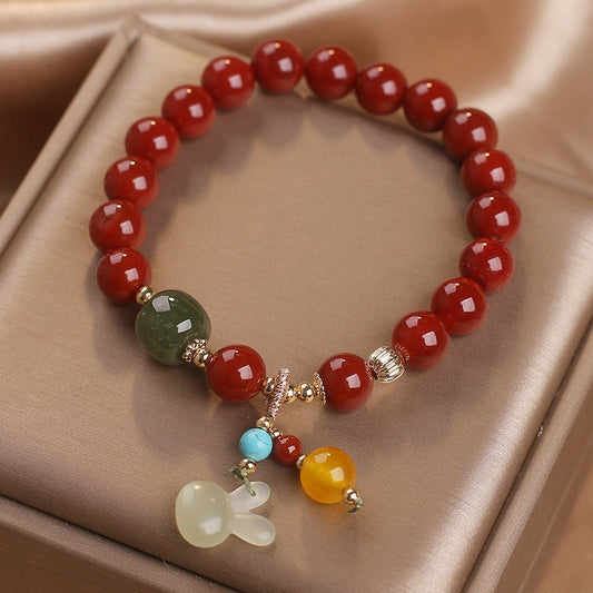 Ethnic Style Carnelian Female Bracelet