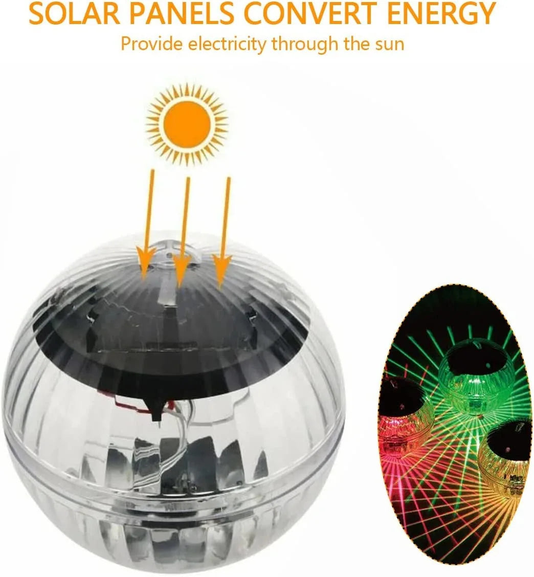 Waterproof Swimming Pool Led Solar Floating Lamp