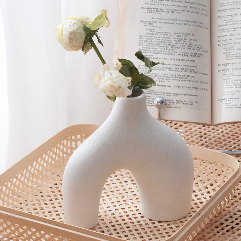 Flower Vases Home Decor Nordic Ceramic Vase